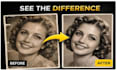 upscale image to 4k, enhance blurry photos, fix low quality and pixelated images
