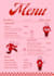 design a professional restaurant cafe menu