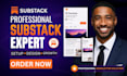 setup substack account substack newsletter post substack publication management
