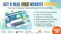 develop a free hosted full stack nuxt website