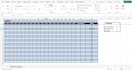 create a construction attendance tracker with auto warning system in excel