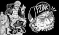 draw punk raw style for your merch and poster