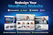 redesign generatepress avada kadence divi wordpress website