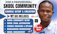 do skool online course creation setup skool community kajabi and circle so
