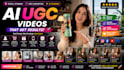 create ai ugc ads, tiktok ads and meta ads for your business