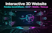 build interactive 3d website, gsap scroll animation, webgl, three js experience