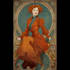 create illustrations in art nouveau style