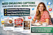 write catchy instagram captions and hashtags