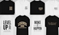 t shirt design and t shirt logo design