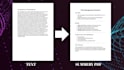 summarize articles, pdfs and documents into clear notes