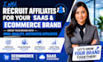 affiliate recruitment expert, high converting partner growth
