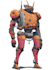 draw mecha helmet, weapon, armor concept