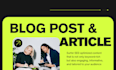 write surfer SEO optimised german articles and blog posts