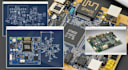do esp32, stm32 iot hardware with circuit design, schematic, and production pcb