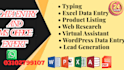 data entry and ms office expert