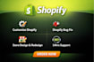 fix shopify bugs customize develop improve and optimize your shopify store
