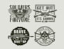 design emblem army military tactical logo