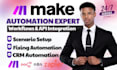 build make com integromat automation workflows, airtable zapier integrations
