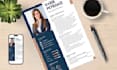 make impressive professional resume design and cv design