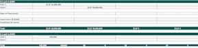 create a cash budget template ,automatic calculations