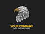 design a professional eagle mascot logo with high quality
