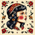 create amazing traditional or old school tattoo style design