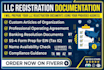 prepare your llc registration documents using your provided address