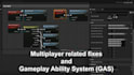 create, fix or debug any unreal engine bug fast blueprint, multiplayer, gas, ai
