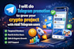 do telegram marketing for crypto nft and web3 project