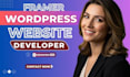 build framer website wordpress elementor ecommerce framer landing page elementor