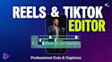 edit youtube shorts, instagram and tik tok reels