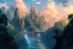 design stunning fantasy landscape