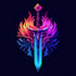do a fantasy game logo