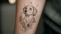 draw tattoo sketch in unique style