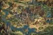 fantasy map illustration for map