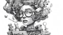 do unique doodle illustrations