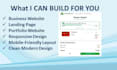 create a simple responsive website