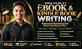 ghostwrite your ebook, kindle and nonfiction books