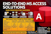build a custom ms access database for inventory and billing