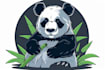 do make an modern custom panda logo