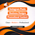 design professional social media posts using canva