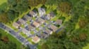 design 2d 3d landscape community development, master plan, urban housing layout