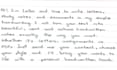 write notes, letters and documents