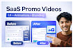 create saas explainer video, demo video for saas product