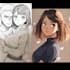 draw you as anime character style
