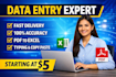 do fast and accurate data entry and copy paste work in excel