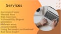do web application penetration testing and generate vapt report