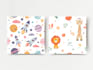 cute kids patterns for fabric, wallpaper and textile print