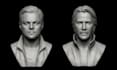 sculpt custom 3d head model 3d face 3d bust model action figure stl 3d printing
