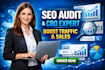 do professional SEO audit, cro analysis and website growth strategy